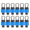 12Pcs 1/4 Inch Irrigation Tape Connectors For Agricultural Greenhouses, Suitable For Micro-Spray And Drip Irrigation, Compatible With Drip Tape With