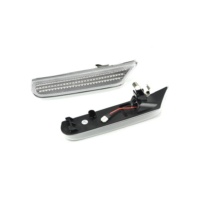 2 Stück LED Auto Seitenmarkierungsleuchte Sequenzieller Blinker Carrera GT2 GT3 Dynamisch Bernstein Für Porsche 911 Boxster Typ 996 986