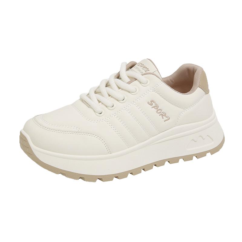 Fashion Fashion Autumn 2025 Women Casual Sneakers Leather Woman Sneakers Female Platform Vulcanize Shoes Zapatillas De Mujer 962