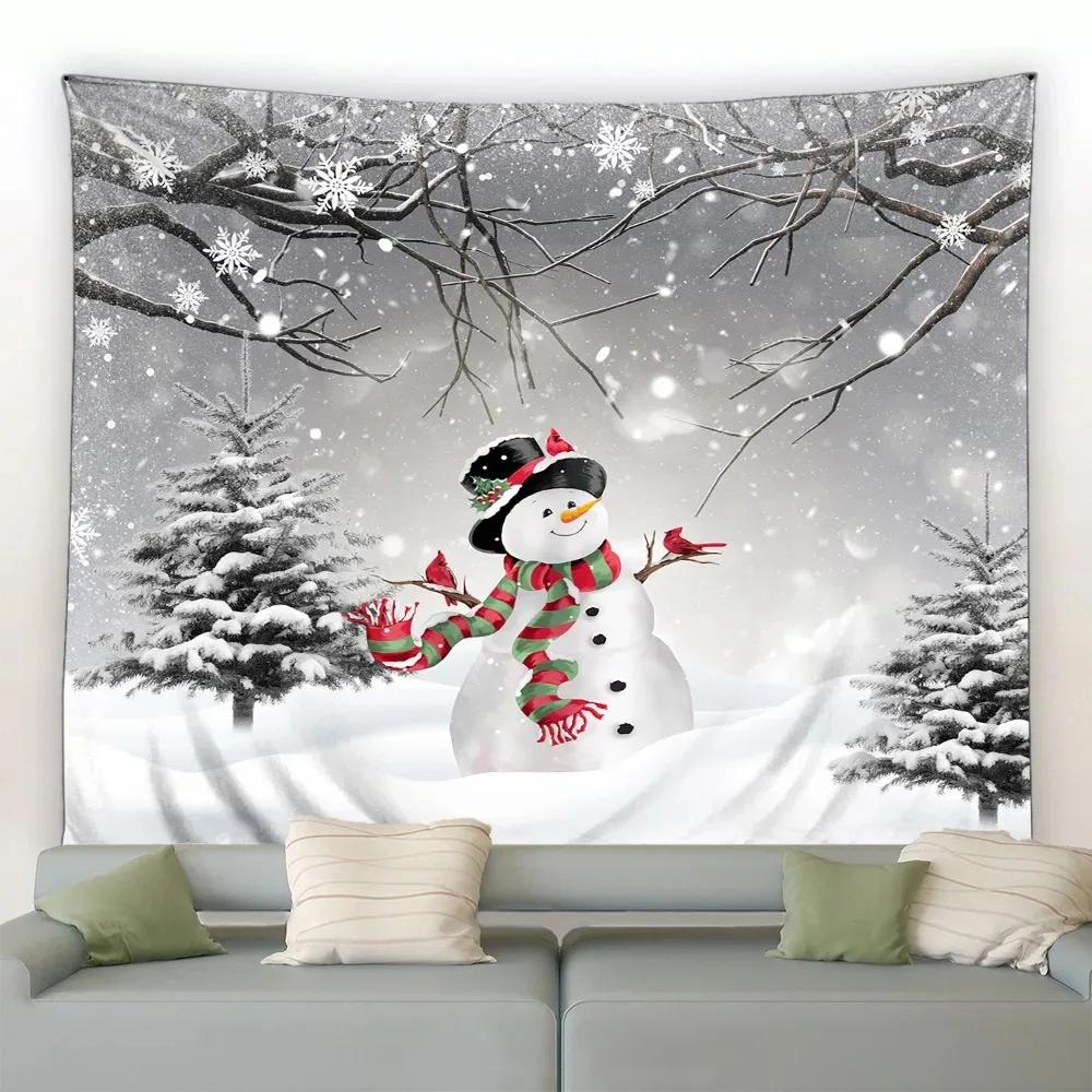Christmas Tree Pattern Home Living Room Bedroom Wall Decoration Tapestry