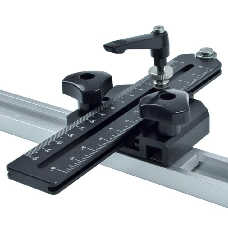 T Track Positioning Jig Thin Rips Jig Guide For Cutting On Wood Minimizes Vibration Compatibles With 3/8x3/4 T Slots