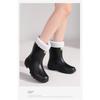 Women's Mid-Calf Rain Boots Non-slip Thick Sole Waterproof Rubber Boots Comfortable Mesh Lining Garden Work Rain Shoes For Women