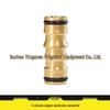 Dual-Way Copper Garden Hose Connector for Irrigation