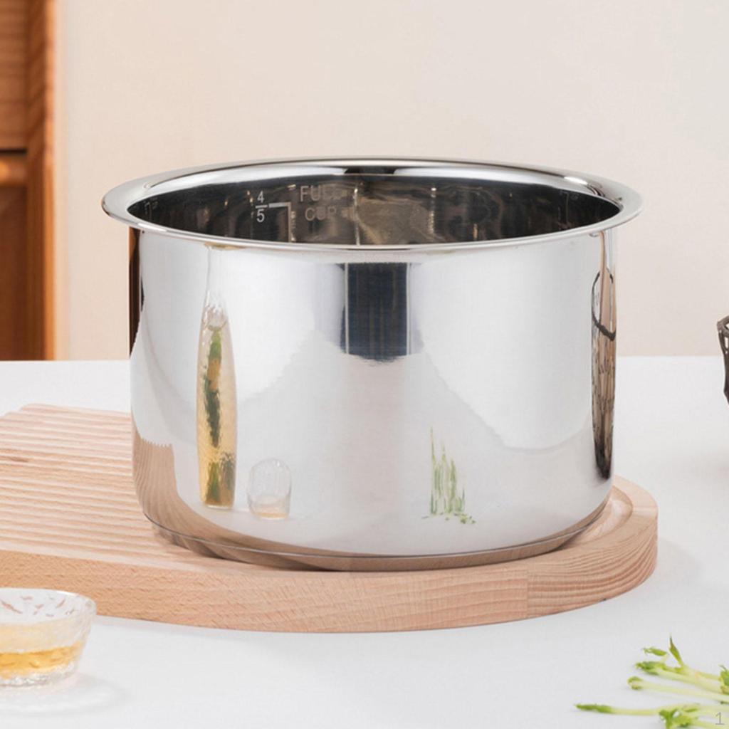 Electric Pressure Cooker Inner Pot Liner Food Grade Lightweight Container for