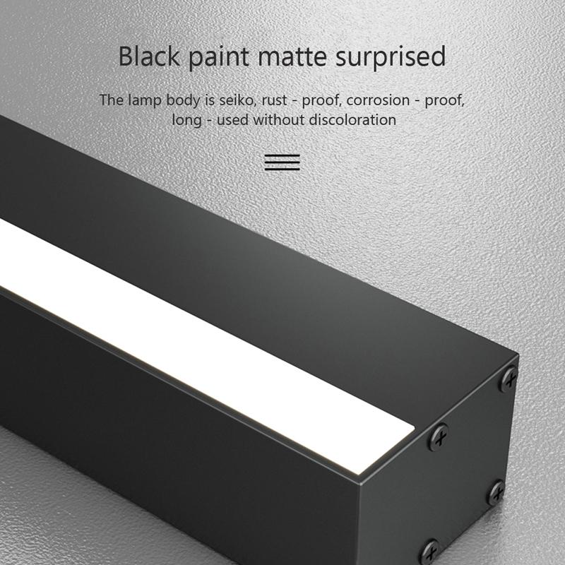 Minimalist LED Long Wall Lamp For Bedroom Wall Line Light Brackground Bedside Lamp Long Strip Light Modern Home Decor Fixtures