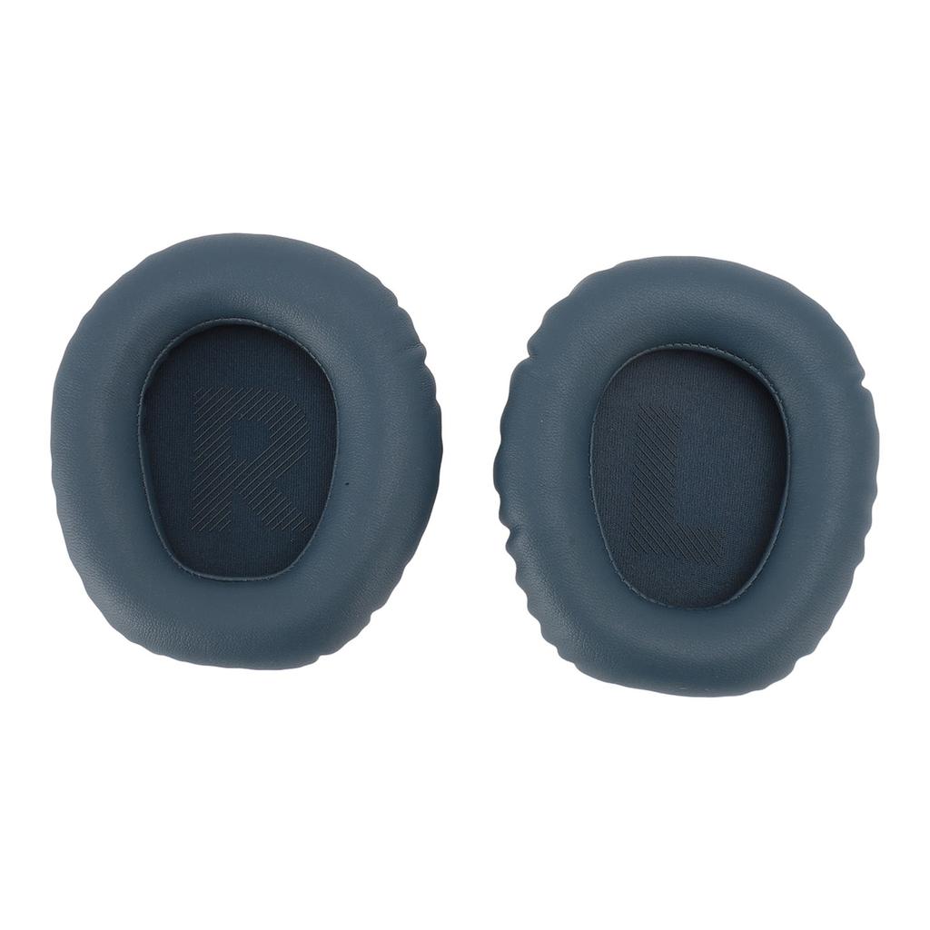 Replacement Ear Pads Professional Soft Protein PU Leather Comfortable Ear Cushion for Q100 Blue