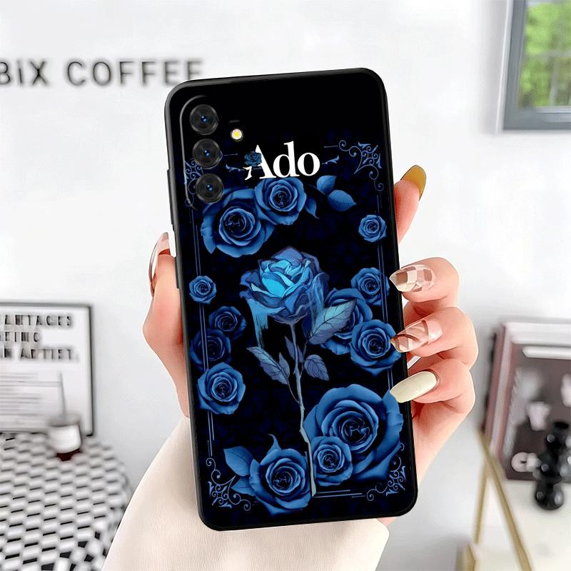 Ado Cartoon K-Kyogen X Uta Soft Phone Case for Samsung A17 A37 A57 A16 A26 A36 A56 A15 A25 A35 A55 A14 A24 A34 A54 A13 A23 A33 A