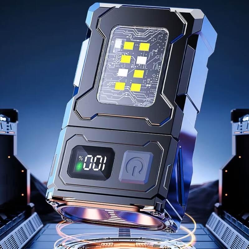 UOSULED Rechargeable Clip-on LED Flashlight