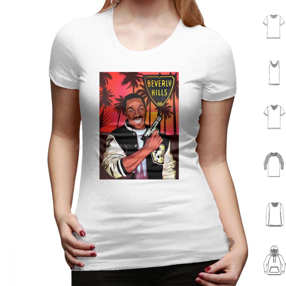 Beverly Hills Cop T Shirt Cotton Men Women DIY Print Beverly Hills Cop Eddie Murphy Comedy 80s 90s Film Movies Coming To