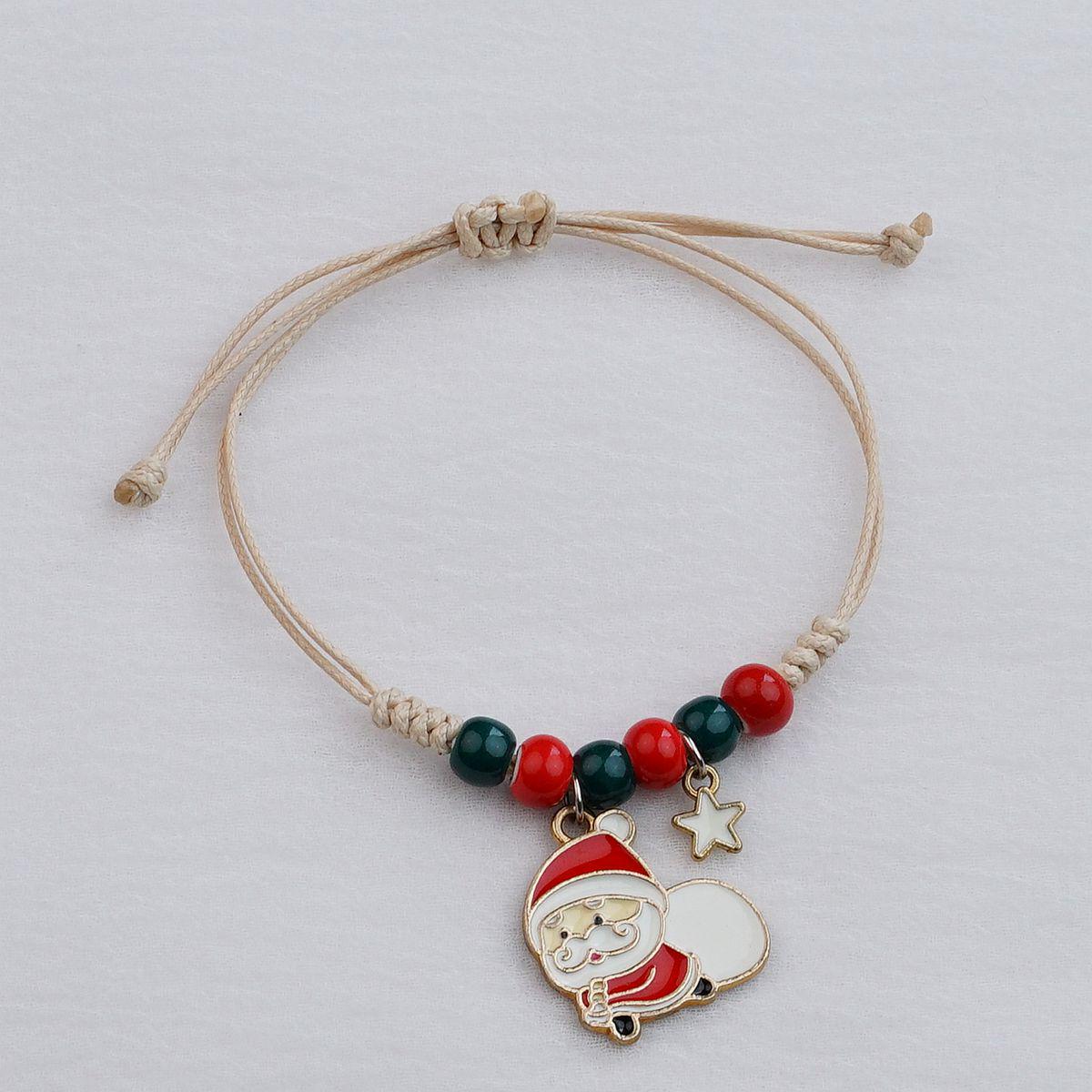 New Popular Christmas Bracelet for Women - Santa Claus Couple & Best Friend Jewelry