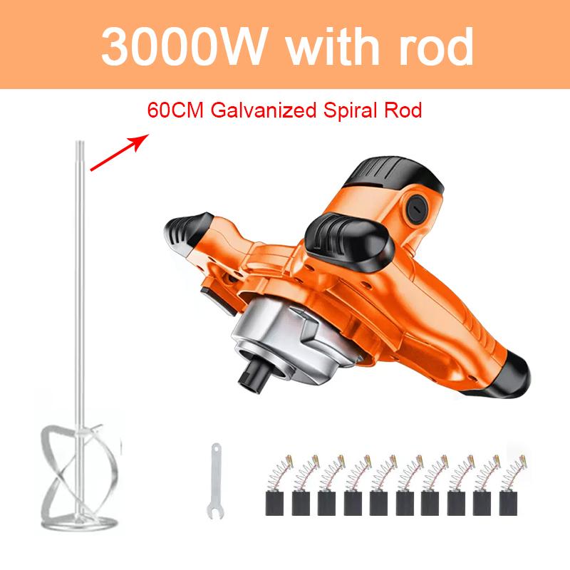3000W/2800W 220V 6 ātrumi Rūpnieciskais cementa