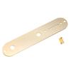 Musiclily Pro 32mm Steel Control Plate for Telecaster Electric Guitar, Gold