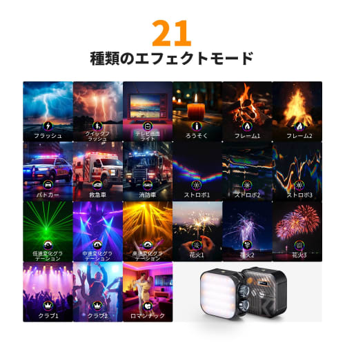 K&F Concept Video Light, Small Lighting, Photography Light, Auxiliary Lighting, Camera Light, LED Camera Video Light, Full Color Light, Mini Video Lig