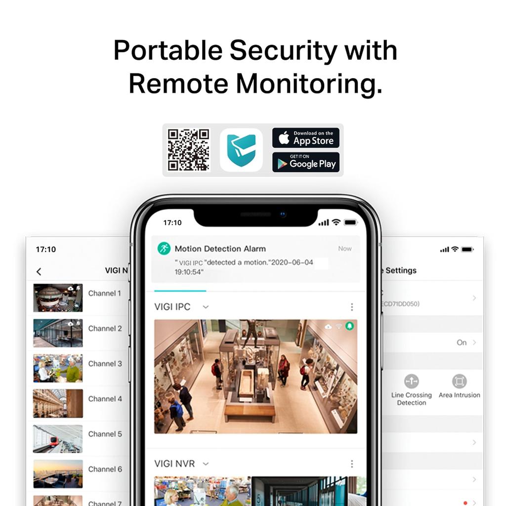 VIGI C440 Dome Security 4mm Warranty TP-Link (2.8mm) Camera, PoE/12V DC, ONVIF, Lens, 5-Year Manufacturer's