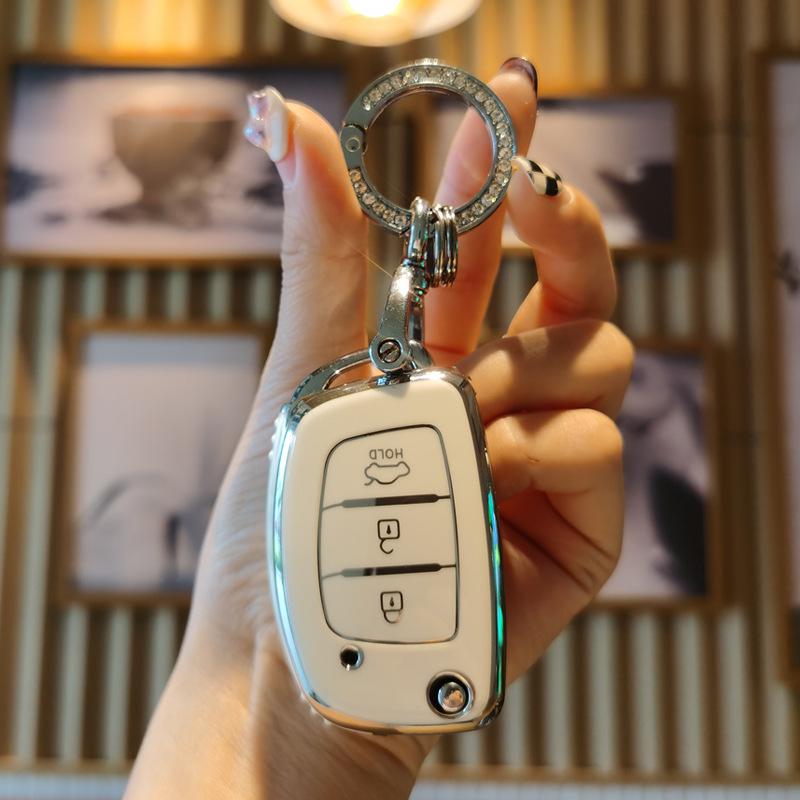 Hyundai Car Key Cover for IX35, Mistra, 7th Gen Elantra, Verna, IX25