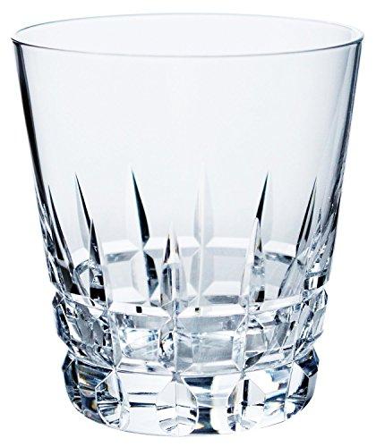 Toyo Sasaki Glass Rocks Glass, Cut Glass, 10 Old, 315ml, Set of 3, Made in Japan, Dishwasher Safe, Shatter-Resistant, Suitable for Shochu, Whiskey, an