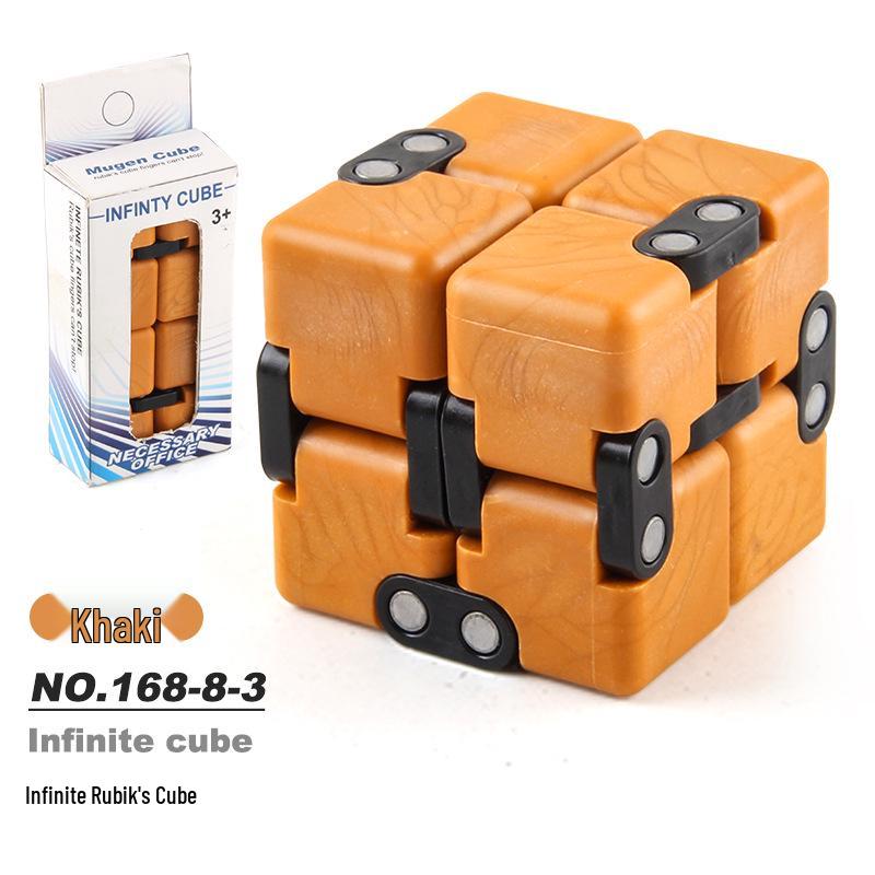 

Бесконечный куб: Двухслойная переменная игрушка-непоседа для когнитивного развития