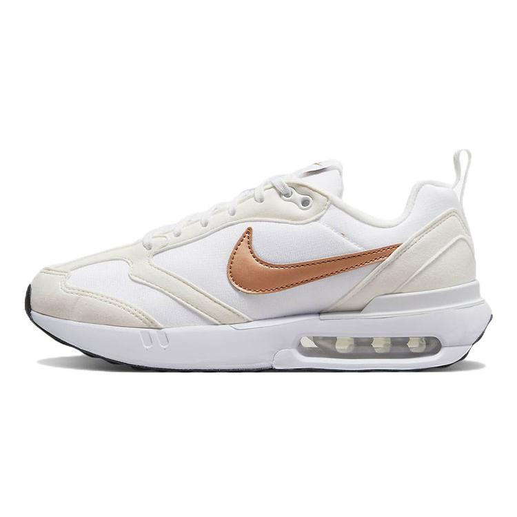 New Nike Air Max Dawn Slip Resistant Cushioning Abrasion Resistant Breathable Low Top Casual Shoes Ecru Teenagers DH3157-103