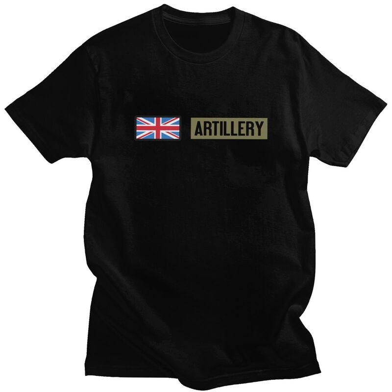 

Custom Union Jack British Flag Artillery T Shirt for Men 100% Cotton Tshirt Leisure Tee Short Sleeve T-shirts Loose Fit Cloth... S разноцветный