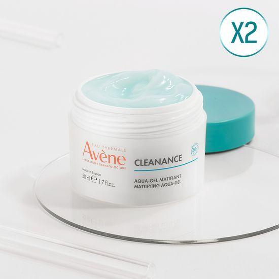 Avene Cleanance Aqua Cream-in-Gel Moisture Cream 50ml 2-pack