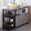 BeiYing Multifunktionaler Küchenschrank mit Gemüsekorb