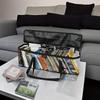 Large Clear Holds DVD CD Storage Holder Easy Zip Closure Carry Bag Organizer Comic Book Storage Bag Transparent Collection