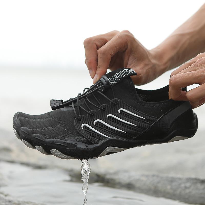 

Легкие туфли для отдыха на открытом воздухе, мужская и женская пляжная обувь, быстросохнущая обувь для заброда, нескользящая обувь для плавания, женская обувь для амфибийной рыбалки 35 чёрный