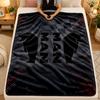 Flannel Blanketman truck Warm Soft Throw Blanket for Indoor Sofa Bed Living Room Use