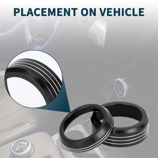 Piece of 2 Media Volume Gear Shift Control Switch fit for Ford Mach-E -2024