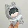 Animal Costume with Bib for Stuffed Animals Wolf 10cm Size Stuffed Animal Costume Accessories Otaku Doll Mascot Kpopdoll Costume [used]