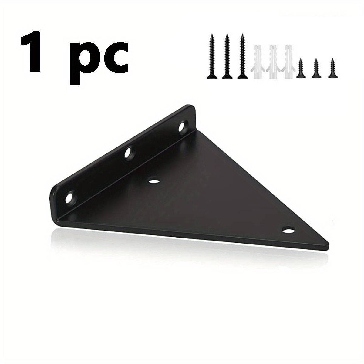 

Кронштейны для полок - 5,5-дюймовые треугольные кронштейны для полок, скрытый кронштейн для полок, усиленный кронштейн и опора, квадратная плавающая опора 3.9x3.14inch