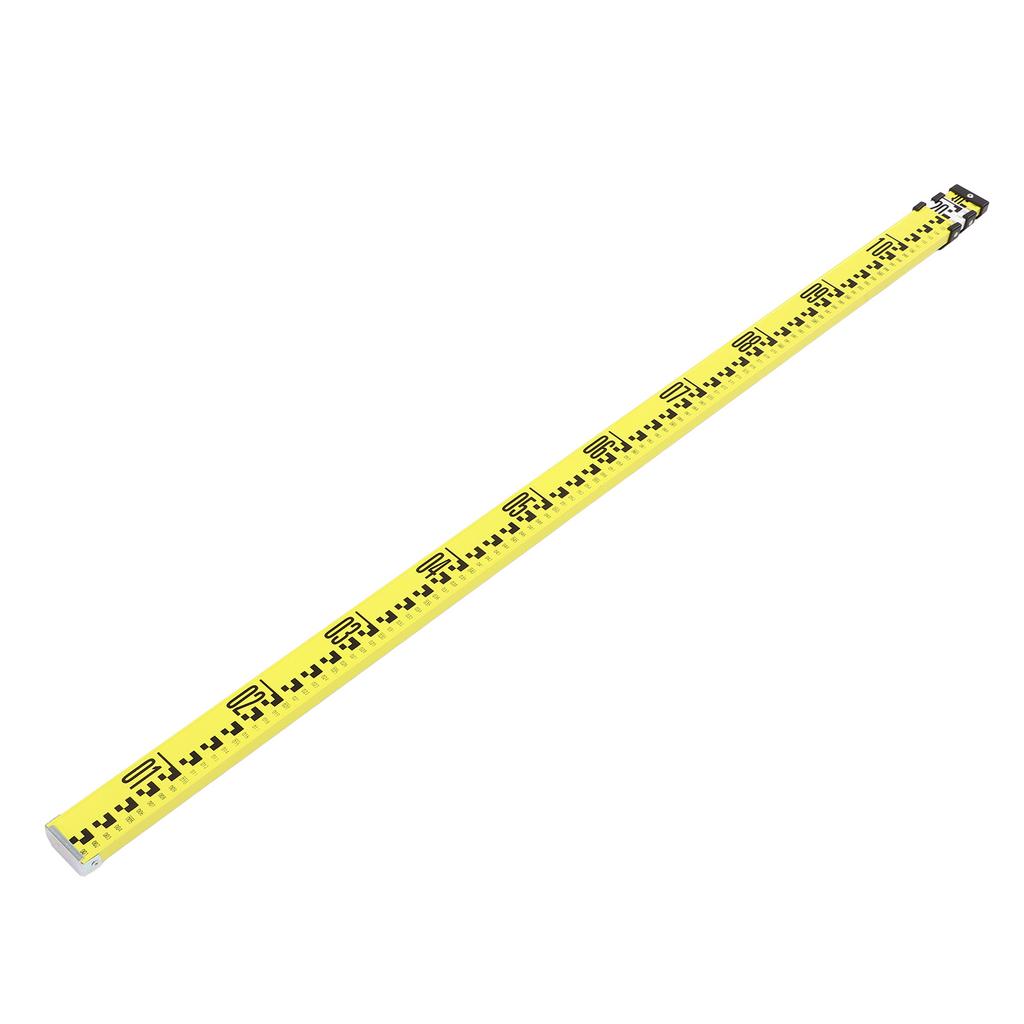 Double Side Telescopic Ruler with Dual Scales Aluminum Alloy Retractable Measuring Ruler 3 Meter