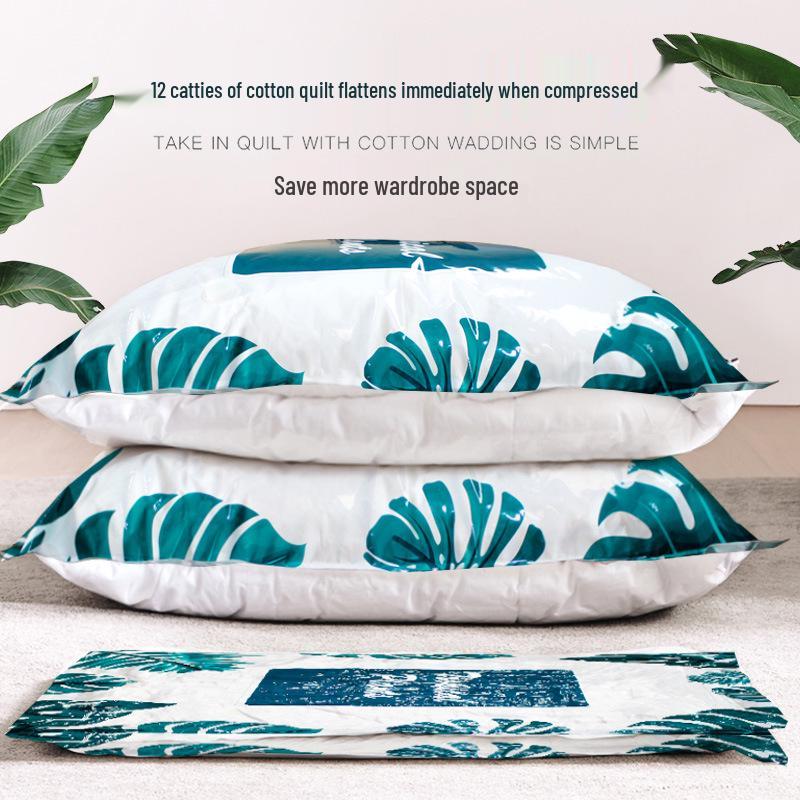 Vacuum Compression Bags for Clothes, Quilts, and Travel, Suitcase-Ready Storage Solution