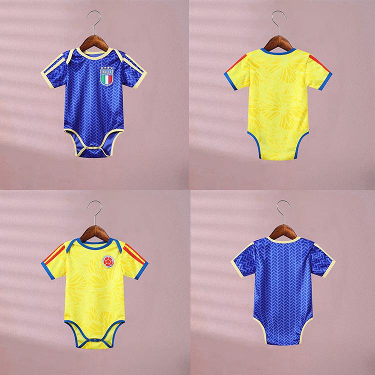 2627 World Cup baby jersey climbing suit Argentina, Mexico, Spain, Italy jumpsuit