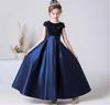 Kids Long Violin Junior Piano [VIISEN] Dress, Dress, Children's Dress, Girls, Elegant, Formal, Concert, Dress, Recital, Wedding, Birthday, Stage,
