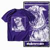 G59 Purple Cotton Men's Streetwear Dog GraphicT-shirt |  Big Size Cool Vintage O-neck Men's Tee Tshirt