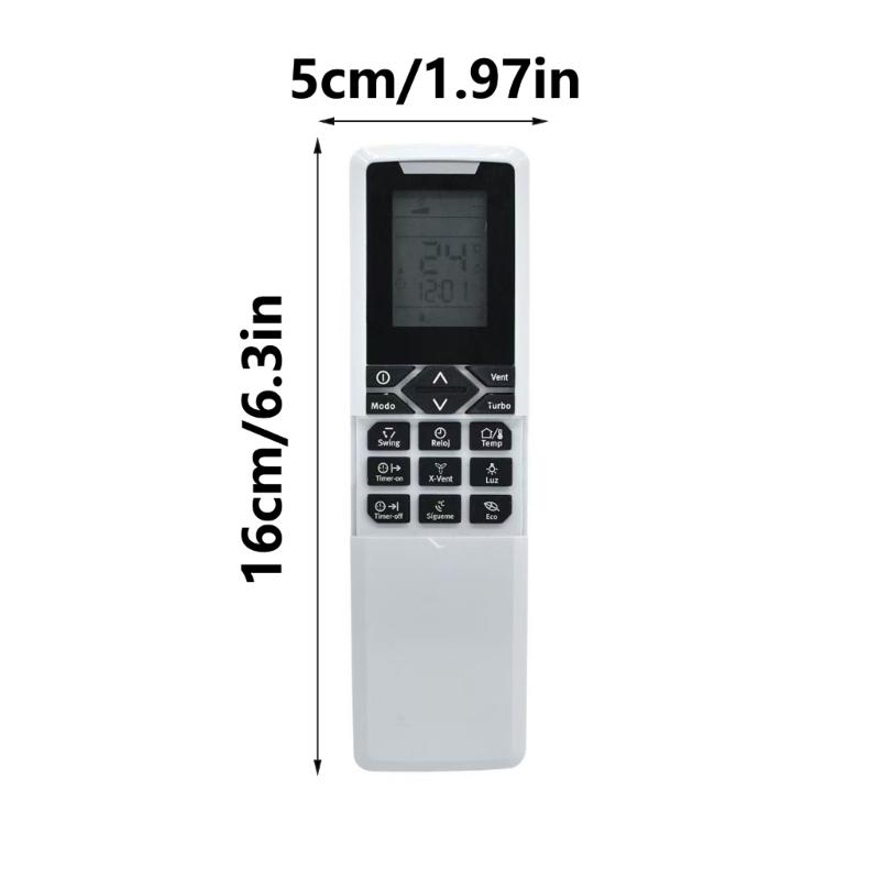 LCD Air Conditioner Remote Control Replace YAR1FB1 for ERS09E37HWI ERS09E37HWO Air Conditioner Conditioning Remote Controller
