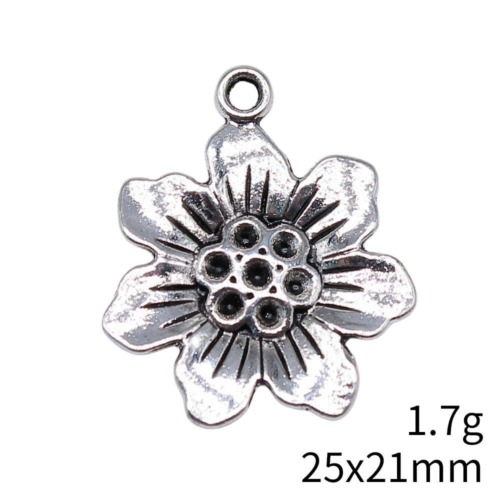 Gifts For Women Charms Italian Bracelet Small Flower Charms Pendant Ornaments For Home Phone Pendant