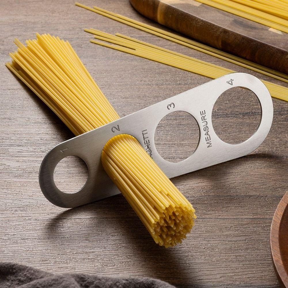 Smooth Surface Spaghetti Measurer Stainless Steel Pasta Noodle Measure Restaurant