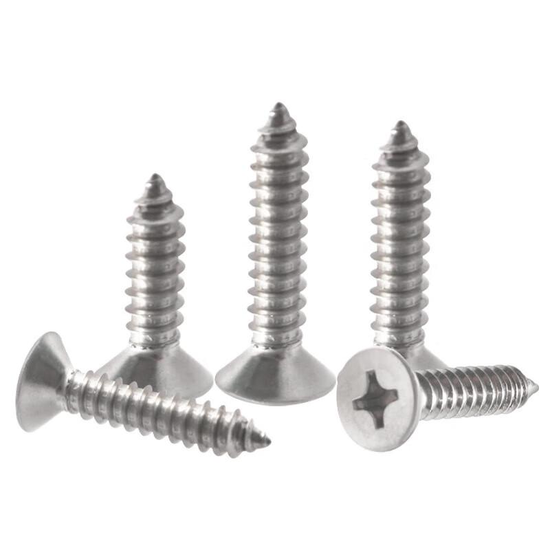 Tidong 304 Stainless Steel Flat Head Phillips Self-Tapping Screws