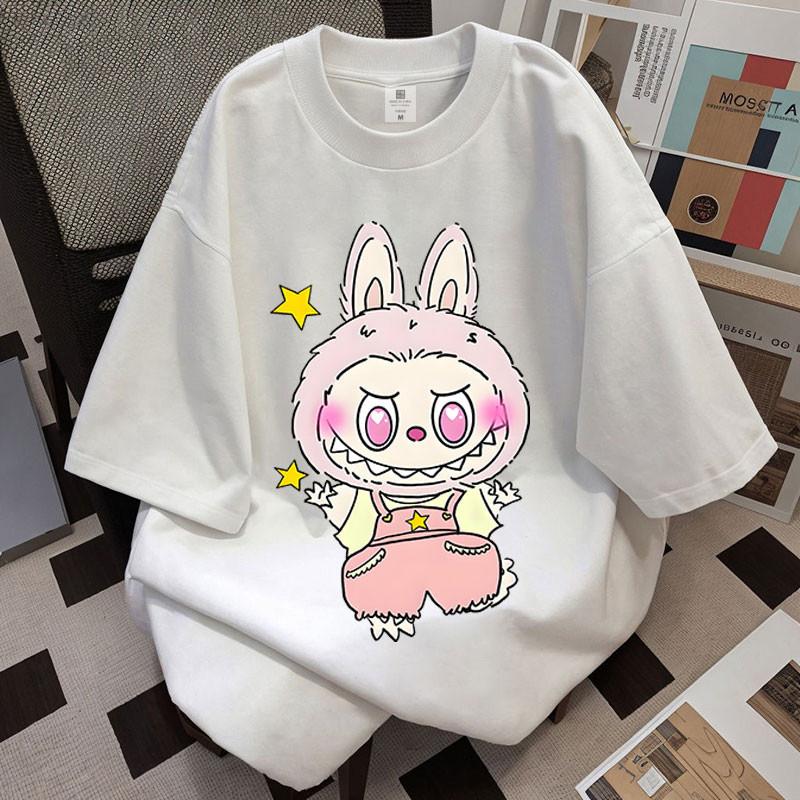 2025 New LABUBU Unisex Printed T-shirt Casual Fashion Top