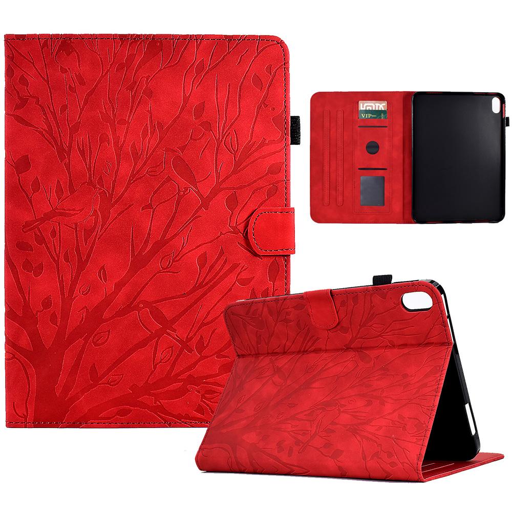 For Xiaomi Redmi Pad 2 Leather Case Tree Pattern Card Slots Stand Cover