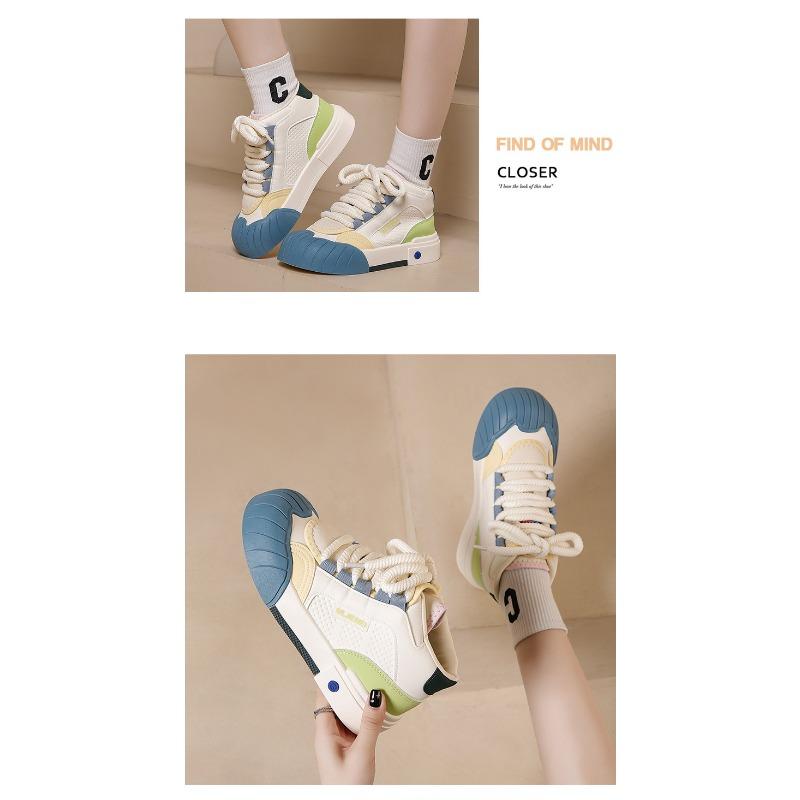 Autumn New Thick Soled Height Increasing White Shoes for Casual and Versatile Sports