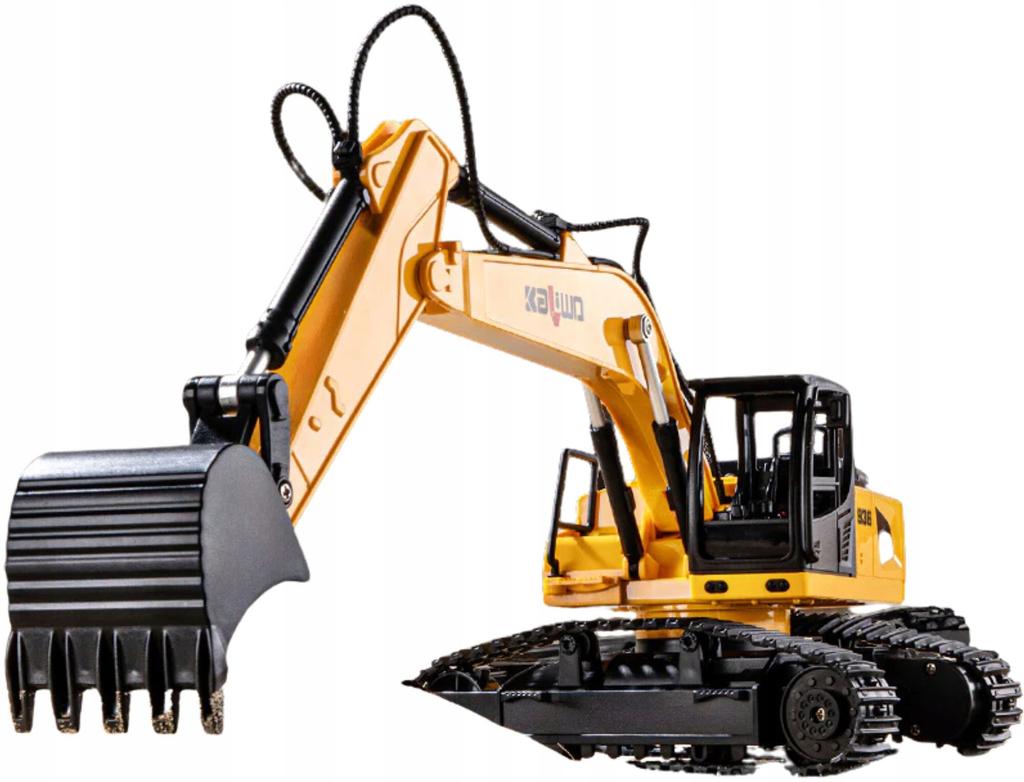 Remote-Controlled Excavator Kaliwo Engineering Vehicle Series 13510H 1 Pc