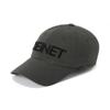 DEINET DEINET LOGO CAP IN CHARCOAL