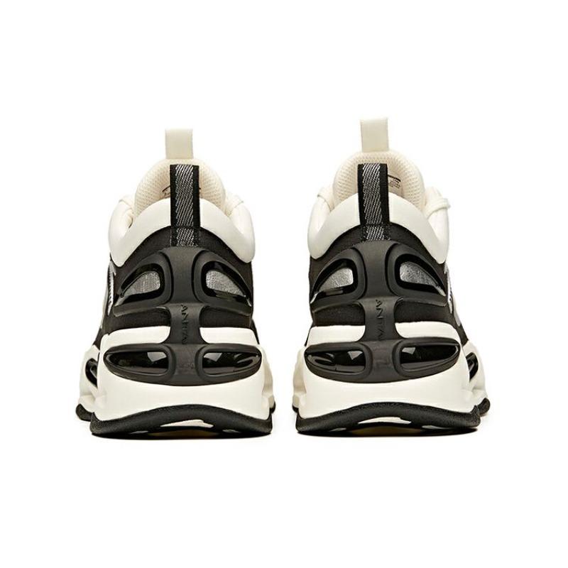 Anta Low Top Running Shoes Mens White Black X-LOOOP Technology 912045552-1