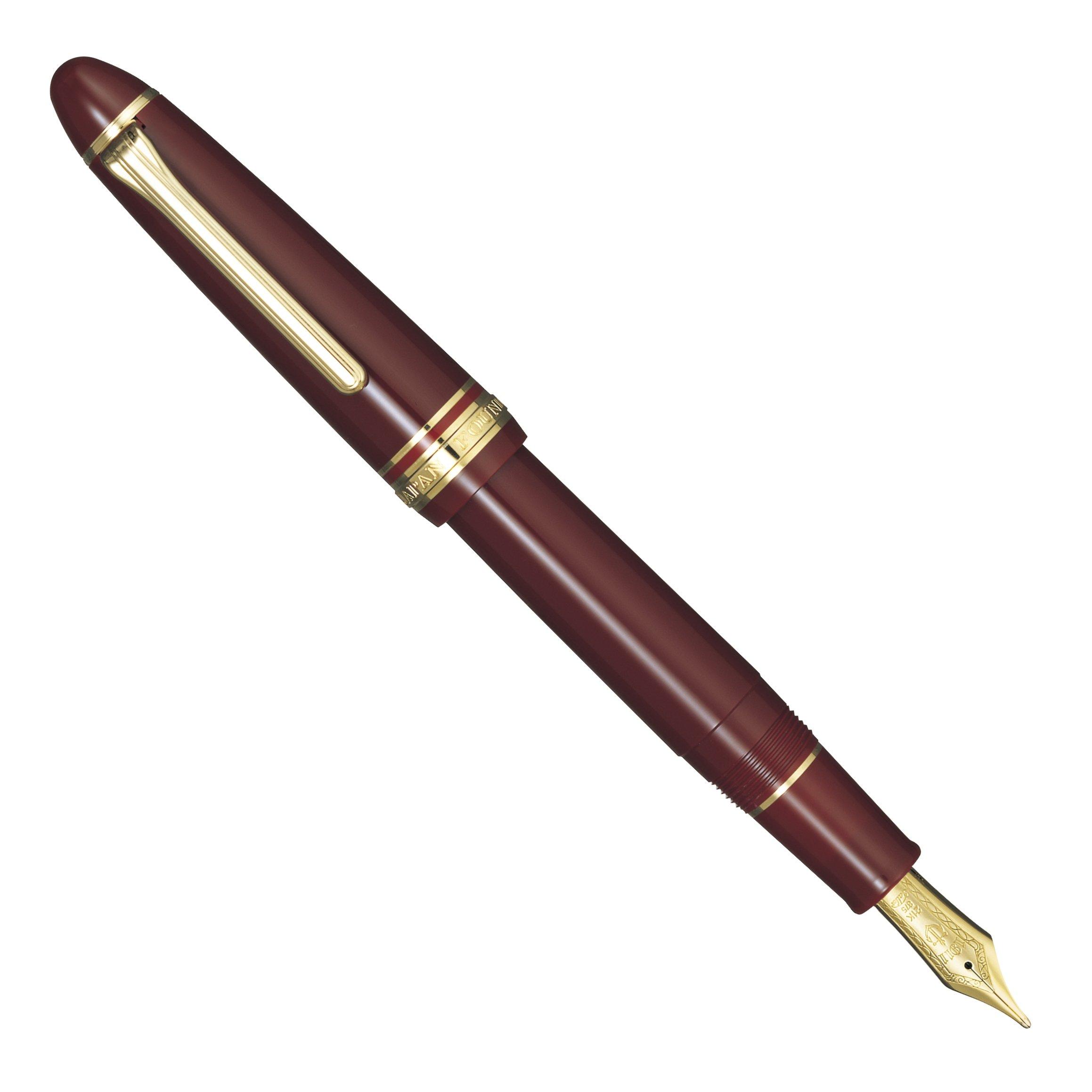 

Sailor Profit 21 Lefty Fountain Medium Pen, Maroon, Nib, 11-2023-332