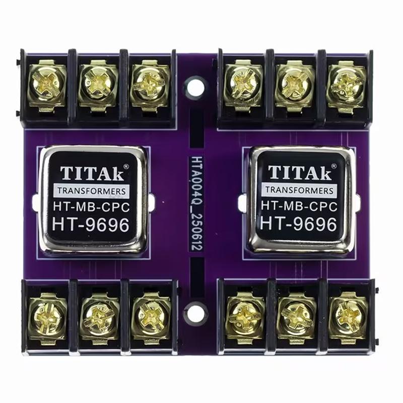 Balanced and Unbalanced Conversion Audio Isolator Permalloy Audio Isolation Transformer 600:600 20Hz-20KHz Audio Isolation