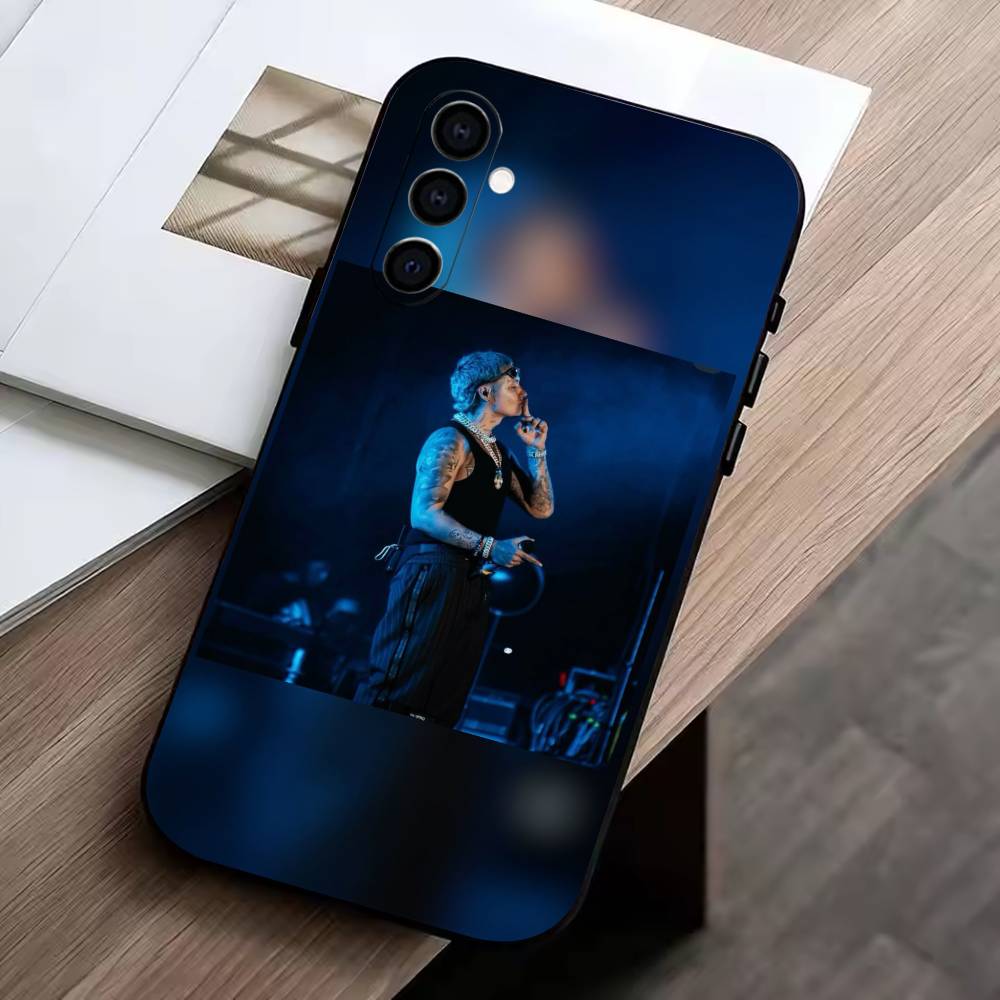 BC-Rapper Blessd Cantante Phone Case For Samsung Galaxy A73,A72,A71,A70,A53,A52,A51,Soft Silicone Black Cover