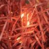 Raffia Gift Box Filler: Shredded Paper Silk with Glitter for High-End Gift Decoration
